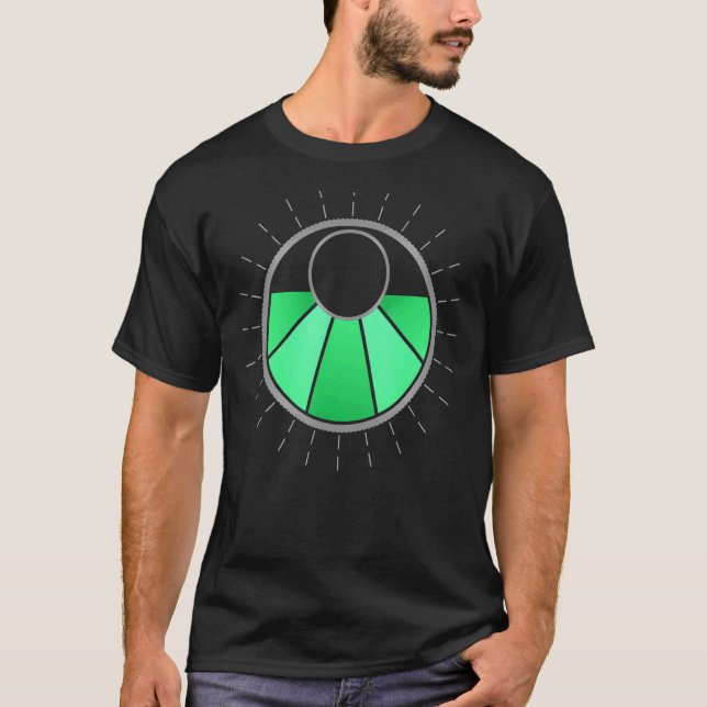 Magic Eye Vacuum Tube T-Shirt (Front)