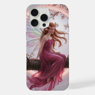 Magic Fairy Among Cherry Flowers - Illustration d iPhone 15 Pro Max Case