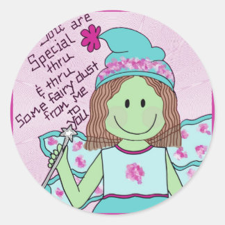 Magic-fairy-dust Classic Round Sticker