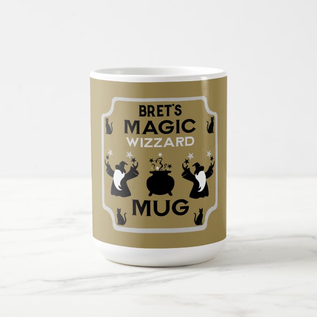 Magic Fantasy Wizard Gift Coffee Mug (Center)