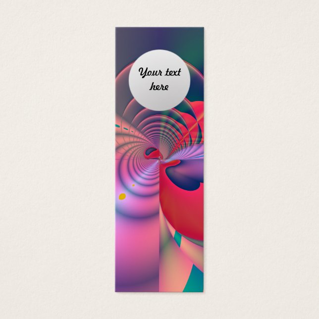 Magic Flower Bookmark (Front)