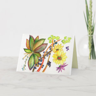 Magic Flowers from Miami Card