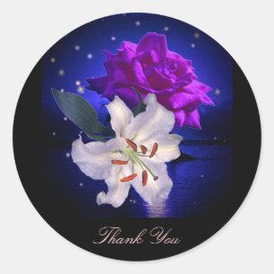 Magic Flowers - Thank You Sticker