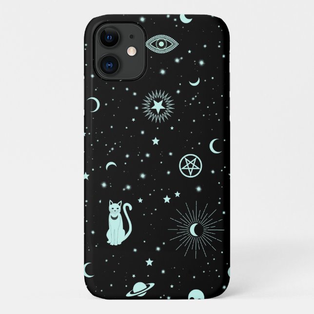Magic Fluo Universe Case-Mate iPhone Case (Back)