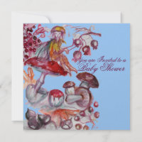 MAGIC FOLLET OF MUSHROOMS BLUE BABY BOY SHOWER
