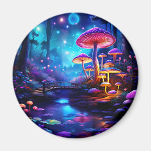 Magic forest magnet