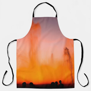 Magic Fountain of Montjuic, Barcelona, Spain. Nigh Apron