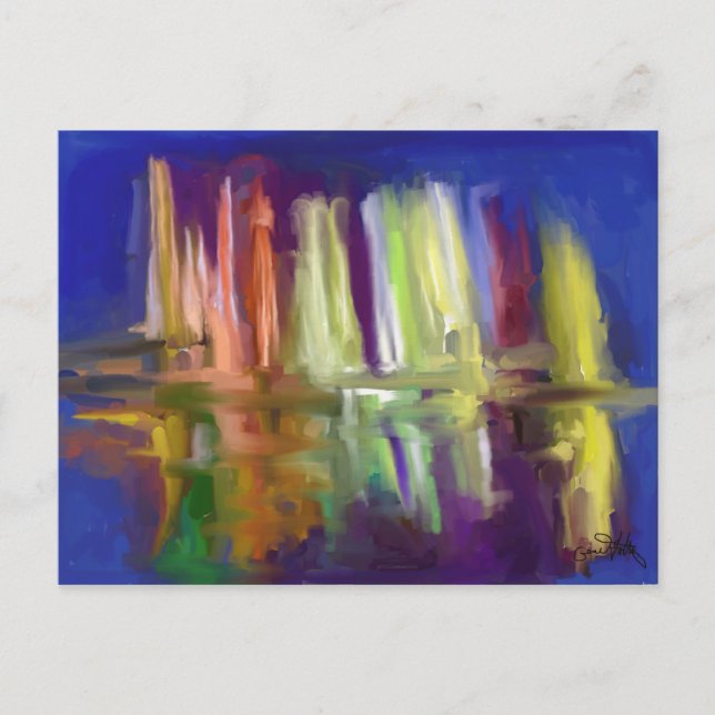 Magic Fountains of Lima Postcard (Front)