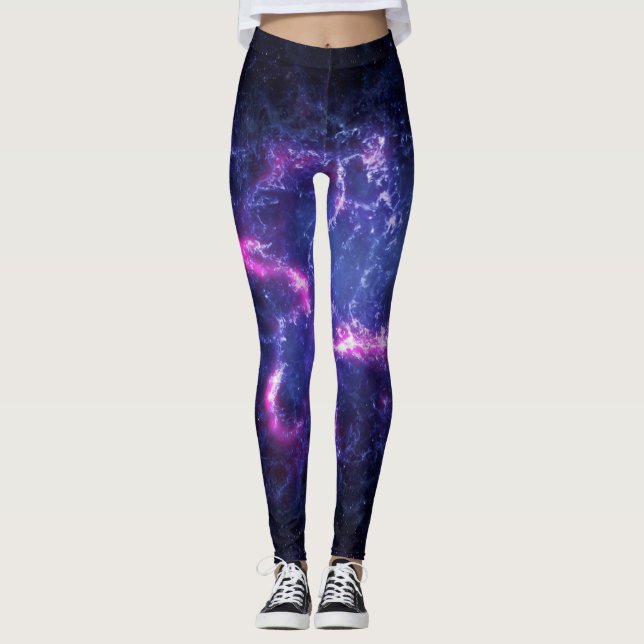 Magic galaxy wallpaper leggings (Front)