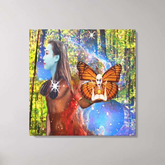Magic Garden Canvas Print (Front)