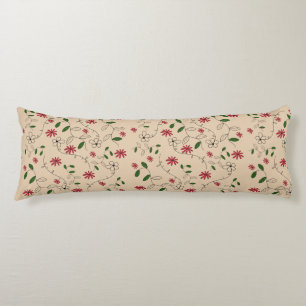 Magic Garden Flower Pattern Body Cushion