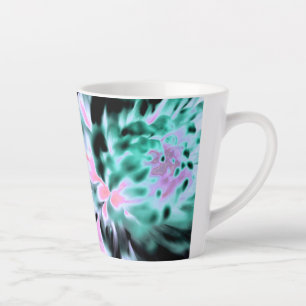 Magic Garden Flower Print Latte Mug