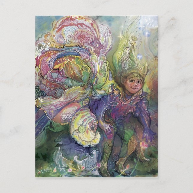 Magic Garden*** Postcard (Front)