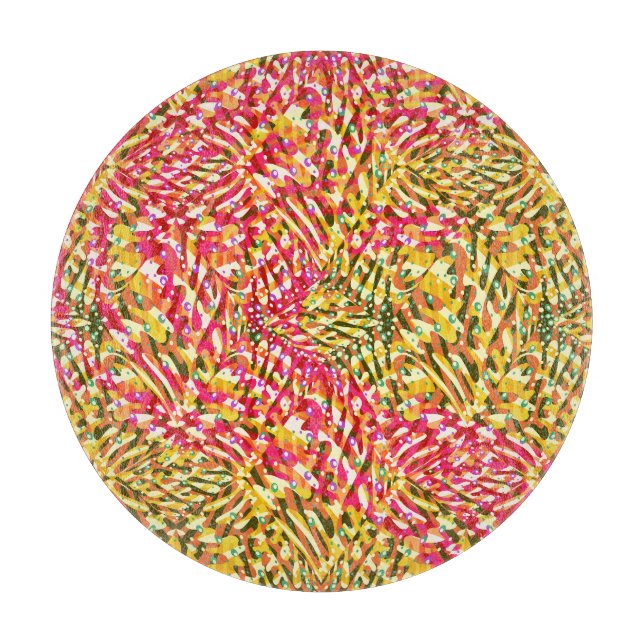 Magic Garden Whisper Cutting Board (Front)