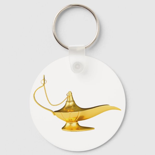Magic Genie Lamp Key Ring (Front)