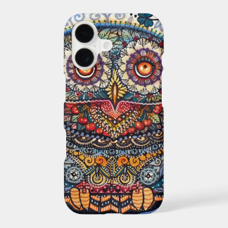 Magic graphic owl painting