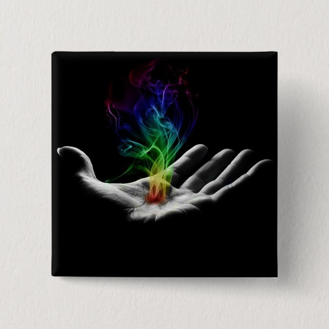 Magic Hand Button (Front)