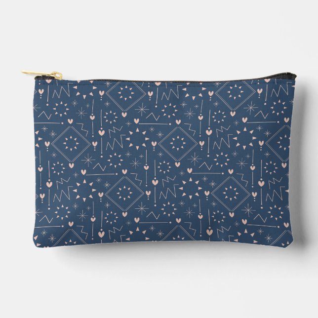 Magic Heart Pattern Accessory Pouch (Front)