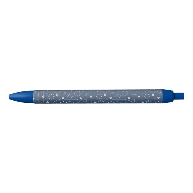 Magic Heart Pattern Blue Ink Pen (Front)
