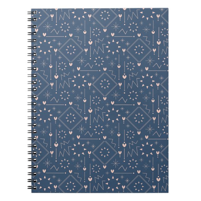 Magic Heart Pattern Notebook (Front)