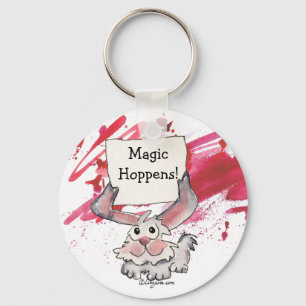 Magic Hoppens Cute Personalised Keychains