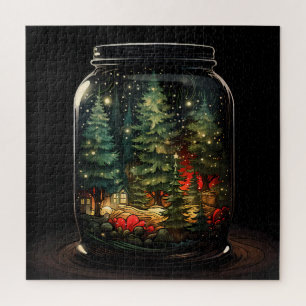 Magic in a Jar - Deep Woods Christmas Jigsaw Puzzle