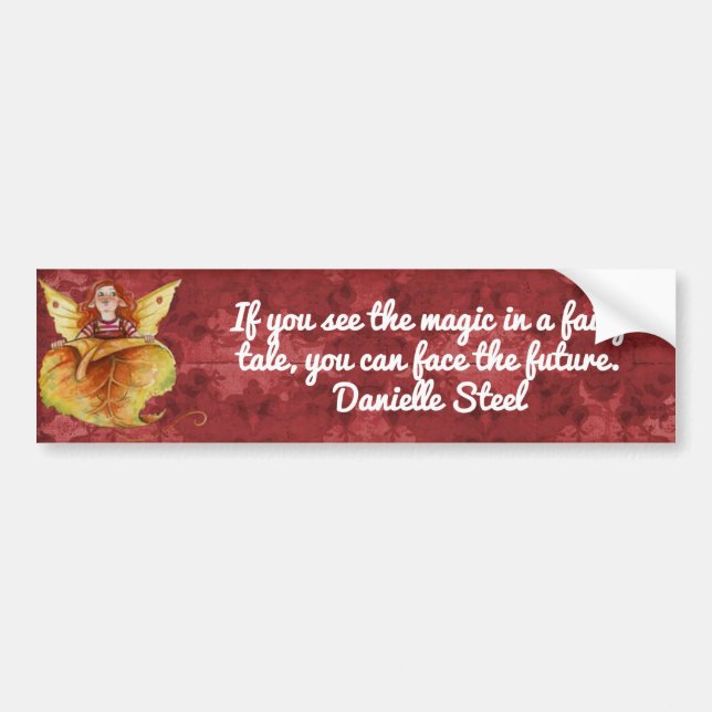 Magic in Fairytales Bumper Sticker (Front)