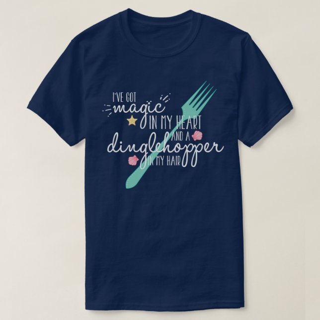 Magic in my Heart Part of Your World T-Shirt (Design Front)