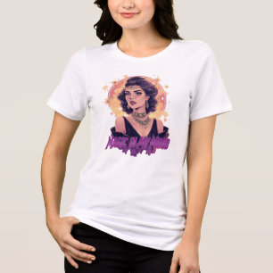 Magic in My Mood T-Shirt – Retro Witchy Aesthetic Tri-Blend Shirt