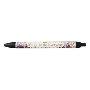 Magic in the Everyday (White) Black Ink Pen