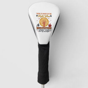 Magic in the Night Halloween Pumpkins Vintage Desi Golf Head Cover