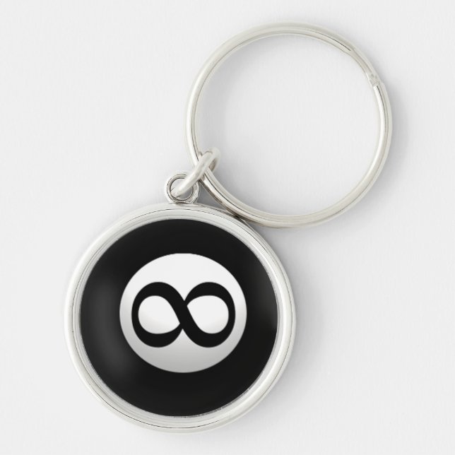 Magic Infinity Ball Premium Keychain (Front)