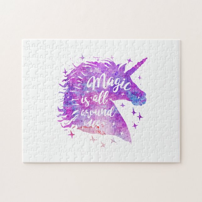 Magic is all around us - Choose background colour Jigsaw Puzzle (Horizontal)