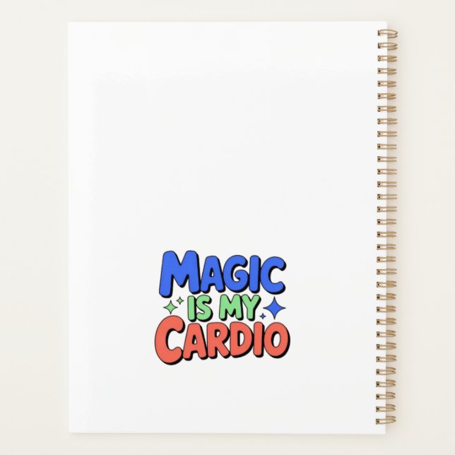 Magic is My Cardio Planner (Back)
