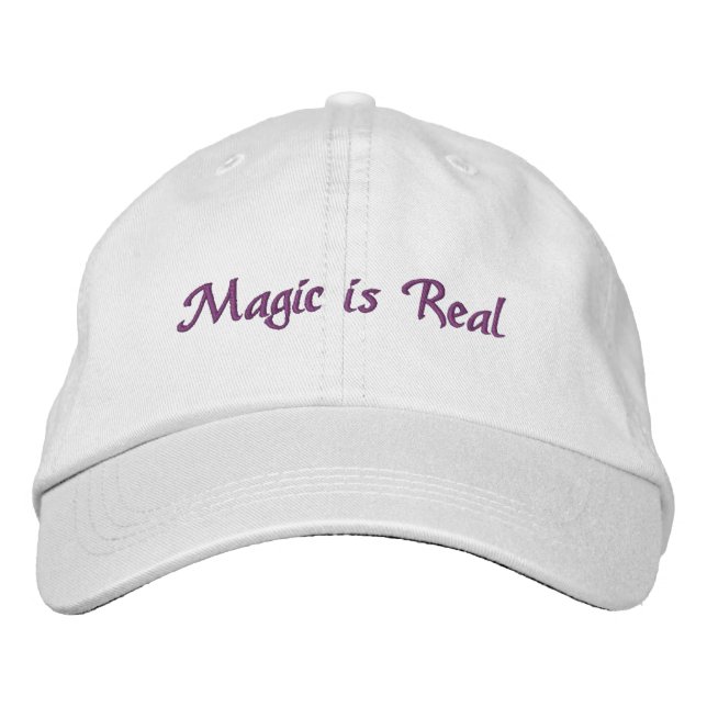 Magic is Real-embroidered hat (Front)