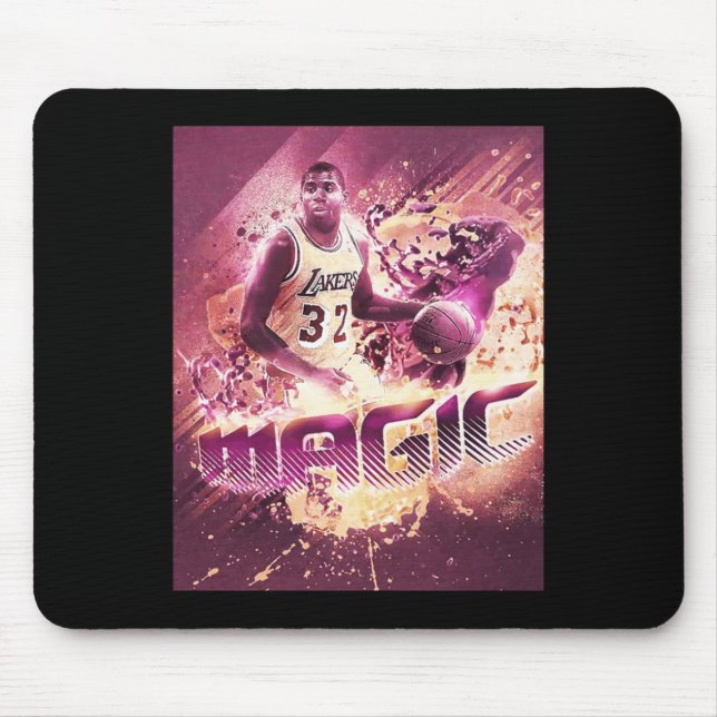 Magic Johnson 03  Mouse Mat (Front)