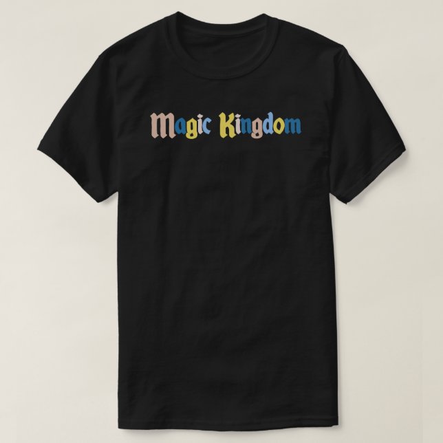 Magic Kingdom logo T-Shirt (Design Front)