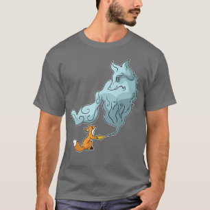 Magic Lamp Ghost Ghost Predator FoxT-Shirt T-Shirt