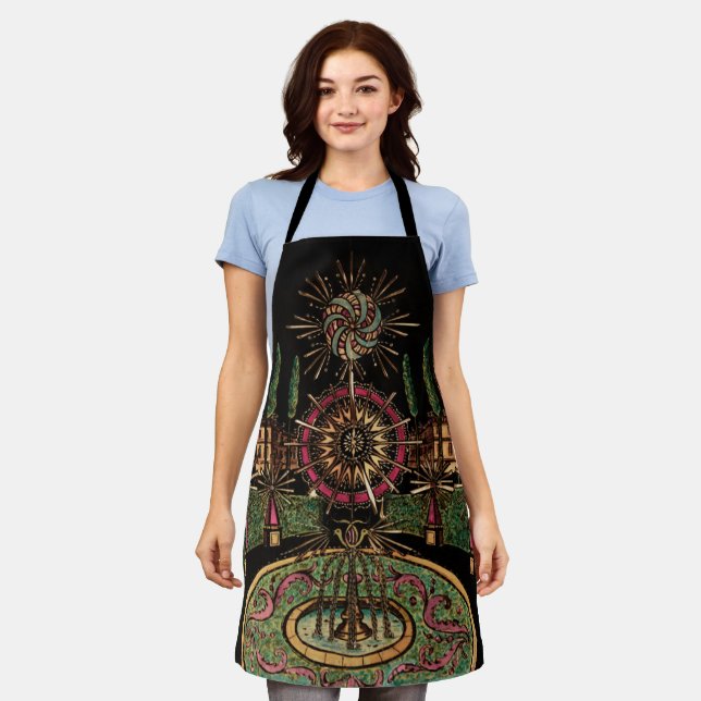 Magic Lantern Fireworks Apron (Worn)