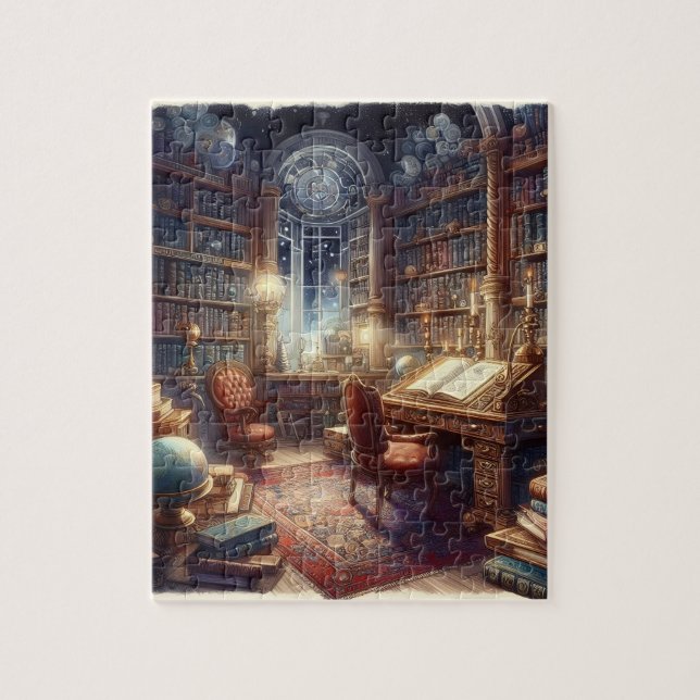 Magic Library Jigsaw Puzzle (Vertical)
