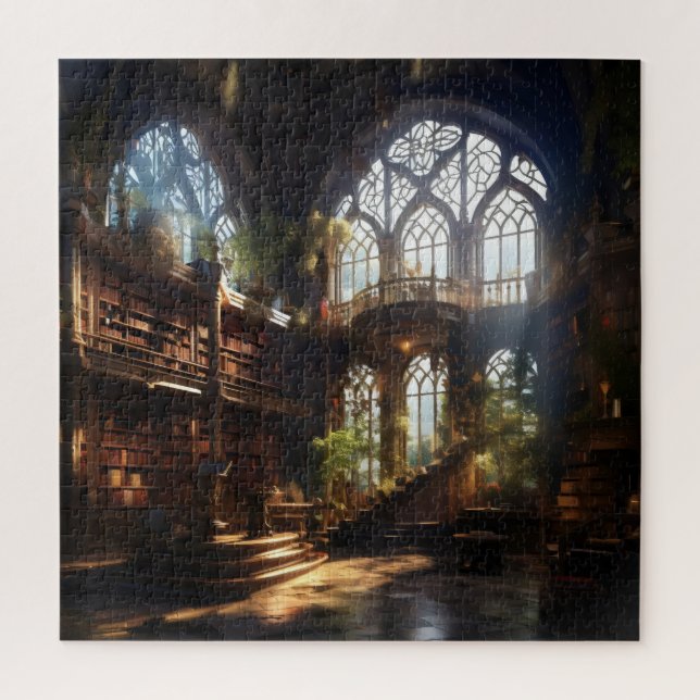 Magic Library Jigsaw Puzzle (Vertical)