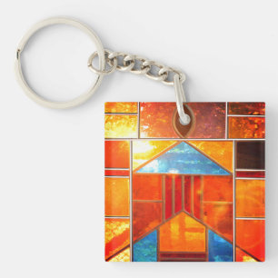 Magic light pouring from the windows of the Church Key Ring