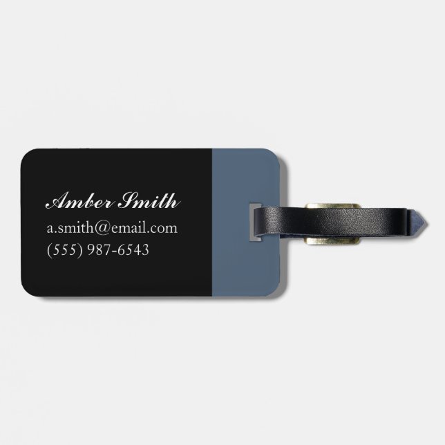 Magic Luggage Tag (Back Horizontal)
