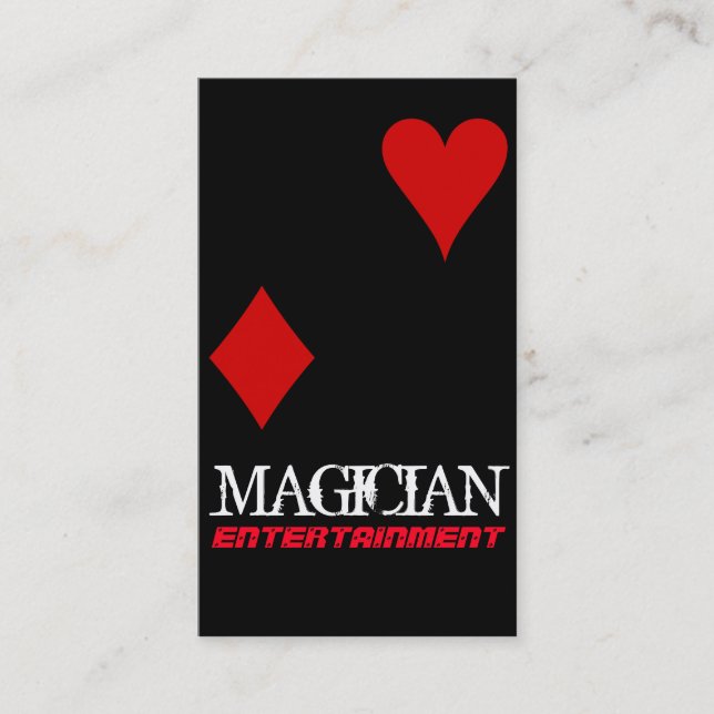 Magic Magician Card Poker Trick Entertainment (Front)