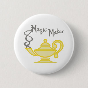 MAGIC MAKER 6 CM ROUND BADGE