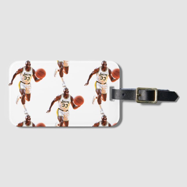 Magic Man 33 Luggage Tag (Front Horizontal)