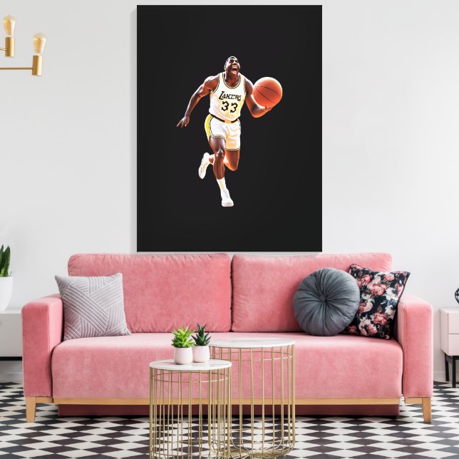 Magic Man  Canvas Print (Insitu(LivingRoom))