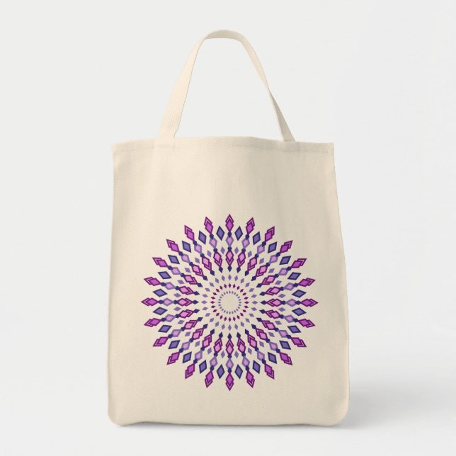 Magic mandala tote bag (Front)