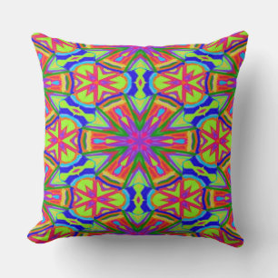 Magic Marker Kaleidoscope Cushion