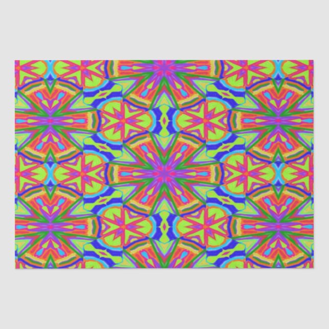 Magic Marker Kaleidoscope Tissue Paper (Front)